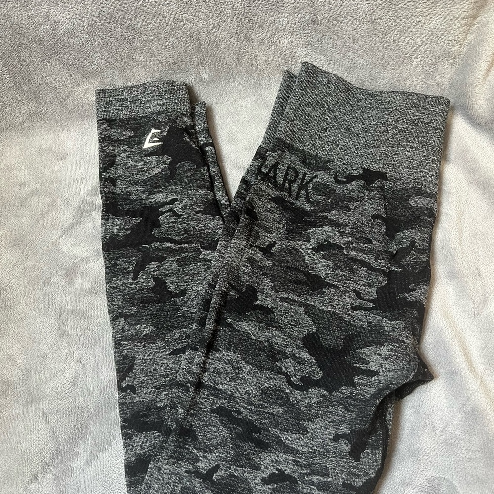Camo Gray Gymshark Leggings